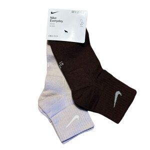 Nike Everyday Men's/Women’s Athletic Ankle Socks 2-Pack